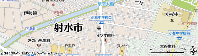中田春美行政書士事務所周辺の地図