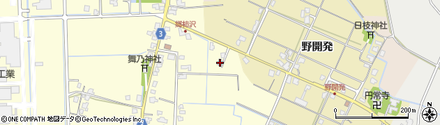 富山県中新川郡上市町郷柿沢353周辺の地図