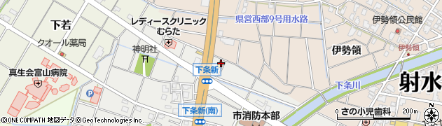 丸亀製麺 射水店周辺の地図