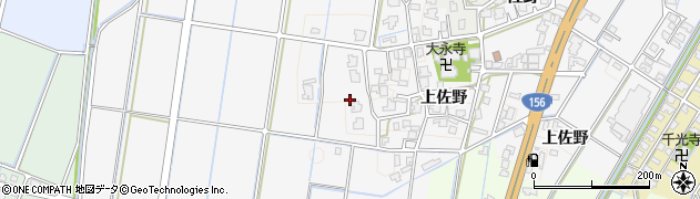 富山県高岡市上佐野周辺の地図