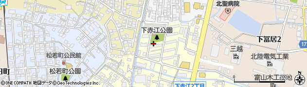 下赤江公園周辺の地図