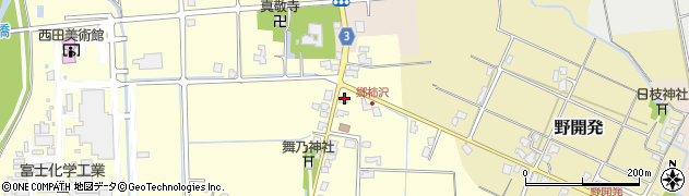 富山県中新川郡上市町郷柿沢345周辺の地図