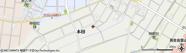 富山県射水市本田47周辺の地図
