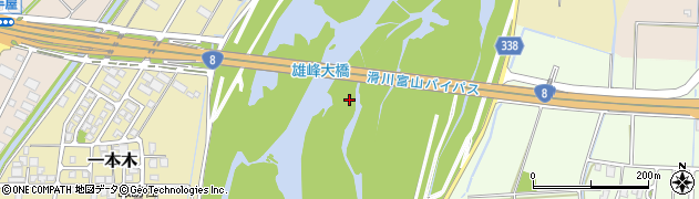 雄峰大橋周辺の地図