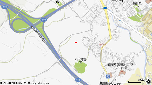 〒321-1262 栃木県日光市平ケ崎の地図
