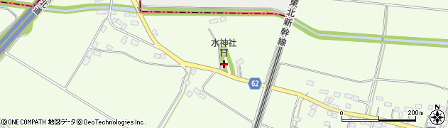 栃木県さくら市押上528周辺の地図