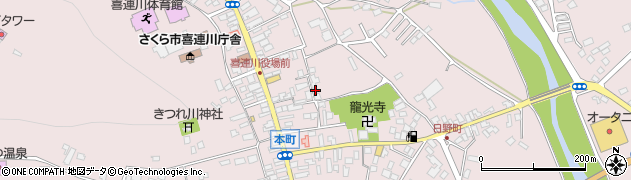 栃木県さくら市喜連川4338周辺の地図