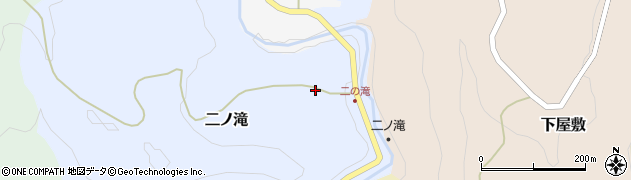 富山県小矢部市二ノ滝162周辺の地図