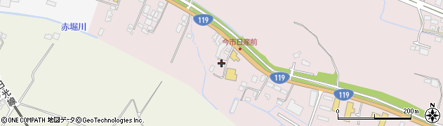 栃木県日光市森友686周辺の地図