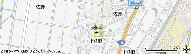 富山県高岡市上佐野128周辺の地図