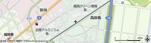 富山県高岡市笹川2608周辺の地図