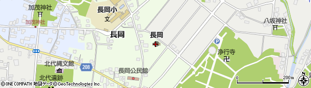富山市役所保育所　長岡保育所周辺の地図