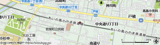 富山県射水市戸破中央通り３丁目2103周辺の地図