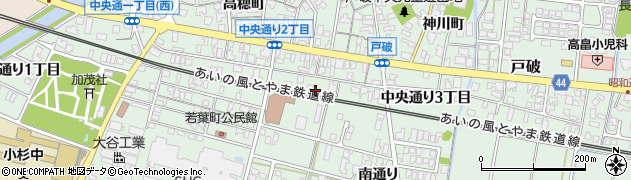 富山県射水市戸破中央通り２丁目2103周辺の地図