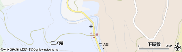 富山県小矢部市二ノ滝123周辺の地図