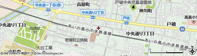 富山県射水市戸破中央通り２丁目2100周辺の地図