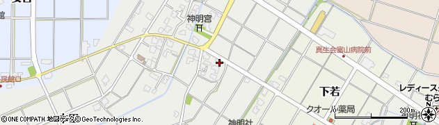 富山県射水市本田417周辺の地図