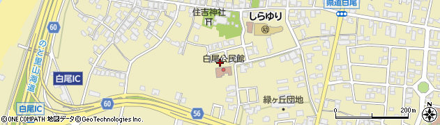 石川県かほく市白尾ヌ83周辺の地図