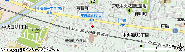 富山県射水市戸破中央通り２丁目2239周辺の地図