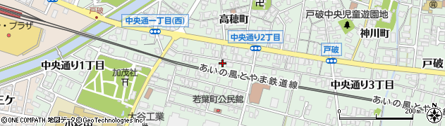 富山県射水市戸破中央通り２丁目2092周辺の地図