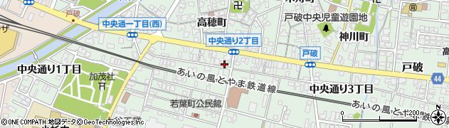 富山県射水市戸破中央通り２丁目2240周辺の地図