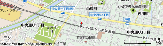 富山県射水市戸破中央通り２丁目2087周辺の地図