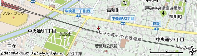 富山県射水市戸破中央通り２丁目2086周辺の地図