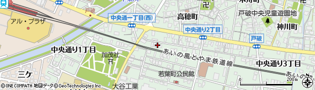 富山県射水市戸破中央通り２丁目2084周辺の地図