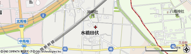 富山県富山市水橋田伏周辺の地図