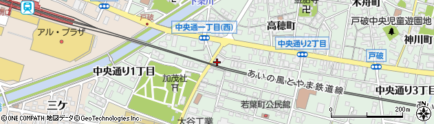 富山県射水市戸破中央通り２丁目2077周辺の地図