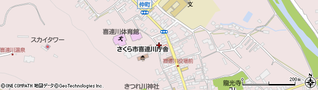 栃木県さくら市喜連川4411周辺の地図