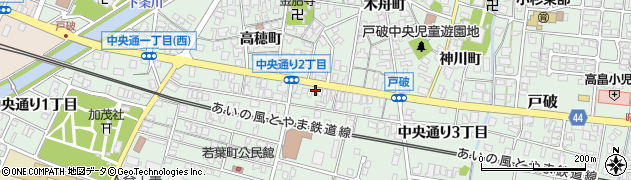 富山県射水市戸破中央通り２丁目2229周辺の地図