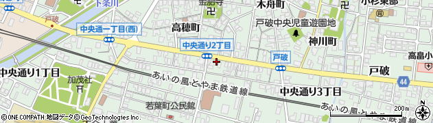 富山県射水市戸破中央通り２丁目2234周辺の地図