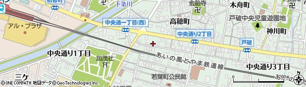 富山県射水市戸破中央通り２丁目2265周辺の地図