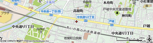 富山県射水市戸破中央通り２丁目2248周辺の地図
