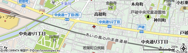 富山県射水市戸破中央通り２丁目2253周辺の地図