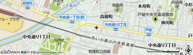 富山県射水市戸破中央通り２丁目2256周辺の地図