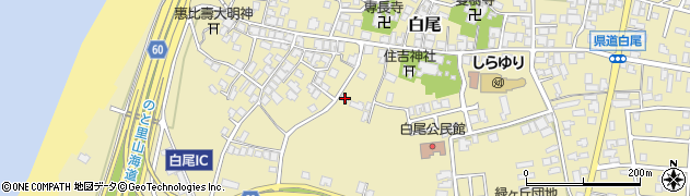 石川県かほく市白尾ヌ75周辺の地図