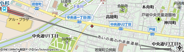 富山県射水市戸破中央通り２丁目2272周辺の地図