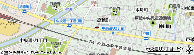 富山県射水市戸破中央通り２丁目3634周辺の地図