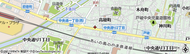 富山県射水市戸破中央通り２丁目3646周辺の地図
