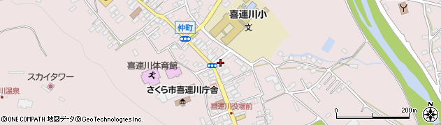 栃木県さくら市喜連川4381周辺の地図
