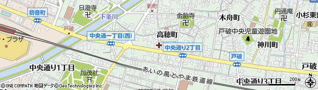 富山県射水市戸破中央通り２丁目3636周辺の地図