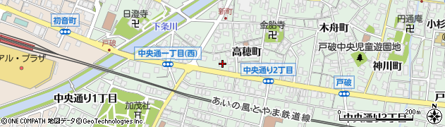 富山県射水市戸破中央通り２丁目3647周辺の地図