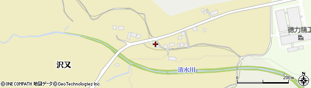 栃木県日光市沢又83周辺の地図
