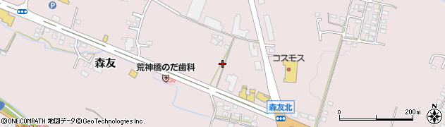 栃木県日光市森友931周辺の地図