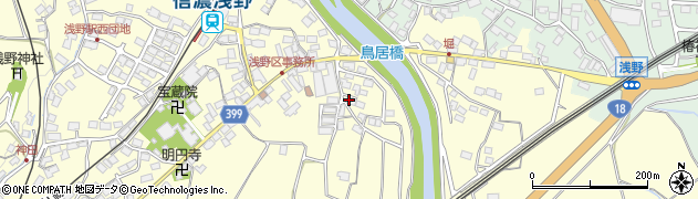 長野ミネラル株式会社周辺の地図