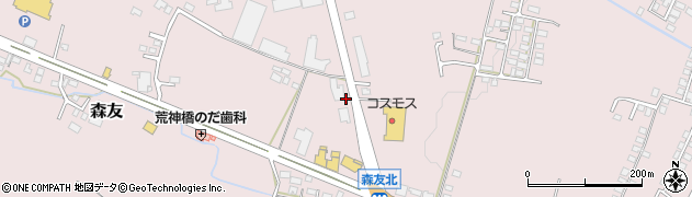 栃木県日光市森友928周辺の地図