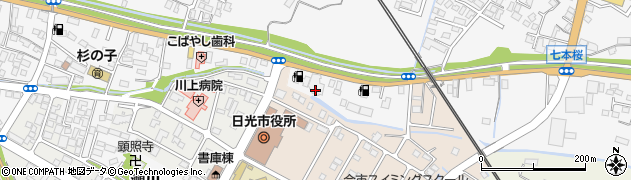 栃木県日光市今市50周辺の地図