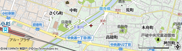 川南理容店周辺の地図